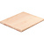 Stalgast Gładka deska do krojenia z drewna bukowego 300x250x(h)20 mm, brązowa