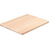 Stalgast Gładka deska do krojenia z drewna bukowego 400x300x(h)20 mm, brązowa