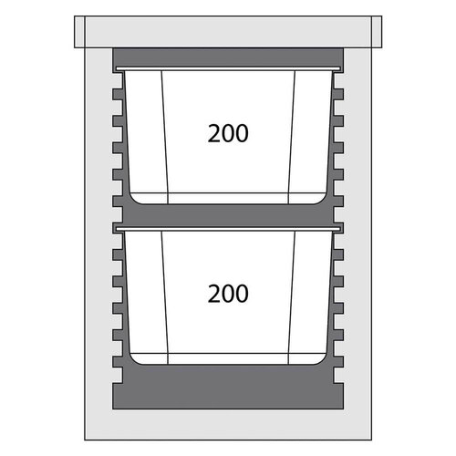 Tribeca Pojemnik termoizolacyjny 93 L, ładowany od frontu GN 1/1 Tribeca Pojemnik termoizolacyjny 93 L, ładowany od frontu GN 1/1