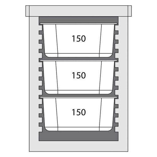 Tribeca Pojemnik termoizolacyjny 93 L, ładowany od frontu GN 1/1 Tribeca Pojemnik termoizolacyjny 93 L, ładowany od frontu GN 1/1