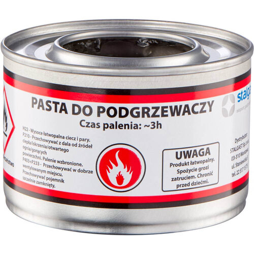 Stalgast Pasta do podgrzewaczy gastronomicznych (w żelu)