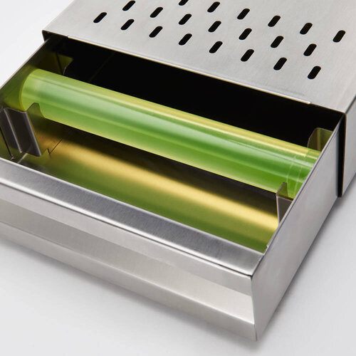 Stalgast Szuflada ze stali nierdzewnej z odbijakiem pod młynek, ekspres do kawy Stalgast Szuflada ze stali nierdzewnej z odbijakiem pod młynek, ekspres do kawy