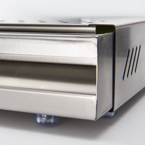 Stalgast Szuflada ze stali nierdzewnej z odbijakiem pod młynek, ekspres do kawy Stalgast Szuflada ze stali nierdzewnej z odbijakiem pod młynek, ekspres do kawy