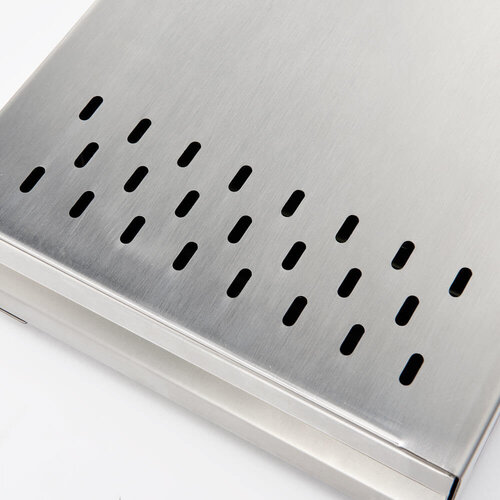 Stalgast Szuflada ze stali nierdzewnej z odbijakiem pod młynek, ekspres do kawy Stalgast Szuflada ze stali nierdzewnej z odbijakiem pod młynek, ekspres do kawy