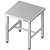 Stalgast Podstawa pod garnki 500x500(h)x450 mm
