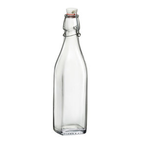 Bormioli Rocco Butelka kwadratowa 500 ml, Swing (12 szt.) Bormioli Rocco Butelka kwadratowa 500 ml, Swing (12 szt.)