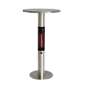 Stalgast Stolik barowy Ø600x(h)110 mm, 1,5kW z systemem ogrzewania Stalgast Stolik barowy Ø600x(h)110 mm, 1,5kW z systemem ogrzewania