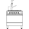 Robot Coupe Blender zanurzeniowy z ramieniem miksującym 190 mm, 12500 obr/.min., 250W