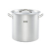 Gredil Garnek wysoki z pokrywką 25,7 L, Ø320 mm ze stali nierdzewnej