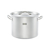 Gredil Garnek wysoki z pokrywką 20,9 L, Ø320 mm ze stali nierdzewnej