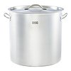 Gredil Garnek wysoki z pokrywką 71,6 L, Ø450 mm ze stali nierdzewnej