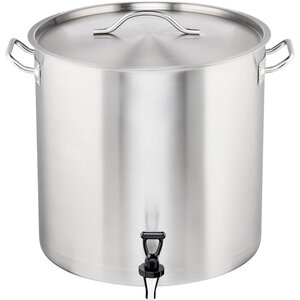 Stalgast Garnek wysoki z kranem 50,3 L, Ø400 mm ze stali nierdzewnej Stalgast Garnek wysoki z kranem 50,3 L, Ø400 mm ze stali nierdzewnej