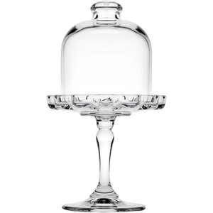 Pasabahce Mini patera z kloszem, szklana, h187 mm Pasabahce Mini patera z kloszem, szklana, h187 mm