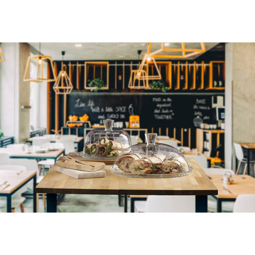 Pasabahce Patera, talerz szklany z pokrywą Ø320 mm Pasabahce Patera, talerz szklany z pokrywą Ø320 mm