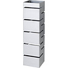 Stalgast Kolumna bufetowa 570 mm, prosta, stalowa