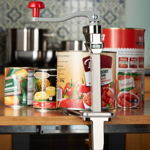 Stalgast Otwieracz do konserw, mocowany do blatu Stalgast Otwieracz do konserw, mocowany do blatu