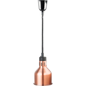 Stalgast Lampa grzewcza do podgrzewania potraw, wisząca 250 W, miedziana Stalgast Lampa grzewcza do podgrzewania potraw, wisząca 250 W, miedziana