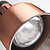 Stalgast Lampa grzewcza do podgrzewania potraw, wisząca 250 W, miedziana