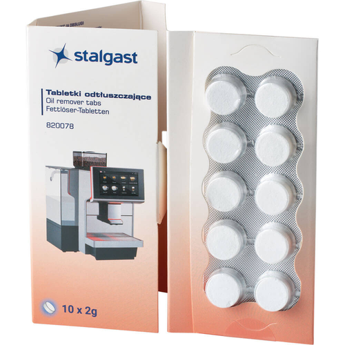 Stalgast Tabletki czyszczące do ekspresów 10 szt. Stalgast Tabletki czyszczące do ekspresów 10 szt.