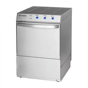 Stalgast Zmywarka uniwersalna 500x500 mm, do 30 koszy/h, 230/400V, z dozownikiem płynu myjącego, dozownikiem nabłyszczacza i pompą spustową Stalgast Zmywarka uniwersalna 500x500 mm, do 30 koszy/h, 230/400V, z dozownikiem płynu myjącego, dozownikiem nabłyszczacza i pompą spustową