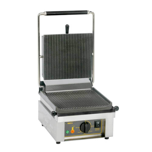 Roller Grill Grill kontaktowy pojedyńczy żeliwny, 360 x 240 mm, 2 kW Roller Grill Grill kontaktowy pojedyńczy żeliwny, 360 x 240 mm, 2 kW