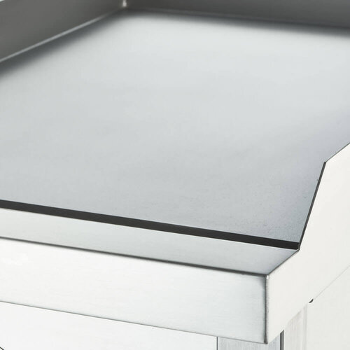 Stalgast Gazowa płyta grillowa gładka, chromowana, nastawna 6,5 kW Stalgast Gazowa płyta grillowa gładka, chromowana, nastawna 6,5 kW