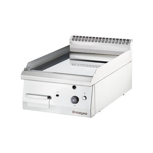 Stalgast Gazowa płyta grillowa gładka, chromowana, nastawna 6,5 kW Stalgast Gazowa płyta grillowa gładka, chromowana, nastawna 6,5 kW