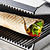 Caterina Grill kontaktowy podwójny żeliwny, płyta dolna 480x230, górna 215x215 mm, 3.6 kW
