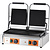 Caterina Grill kontaktowy podwójny żeliwny, płyta dolna 480x230, górna 215x215 mm, 3.6 kW