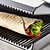 Caterina Grill kontaktowy do panini pojedyńczy żeliwny, płyta dolna 350x235, górna 335x220 mm, 2.2 kW