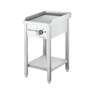 Stalgast Elektryczna płyta grillowa gładka, 4,05 kW na podstawie otwartej Stalgast Elektryczna płyta grillowa gładka, 4,05 kW na podstawie otwartej