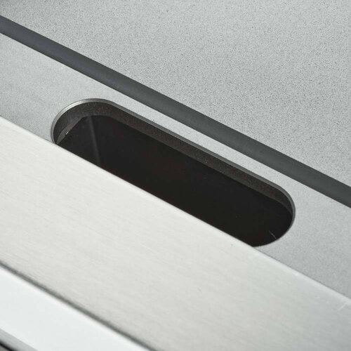 Stalgast Elektryczna płyta grillowa gładka, 4,05 kW na podstawie otwartej