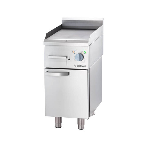 Stalgast Elektryczna płyta grillowa 2200 cm2, gładka, nastawna 4 kW Stalgast Elektryczna płyta grillowa 2200 cm2, gładka, nastawna 4 kW