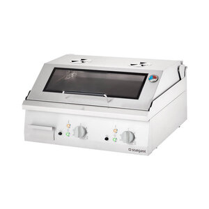 Stalgast Elektryczna płyta grillowa 4400 cm2, gładka, nastawna 8,1 kW Stalgast Elektryczna płyta grillowa 4400 cm2, gładka, nastawna 8,1 kW