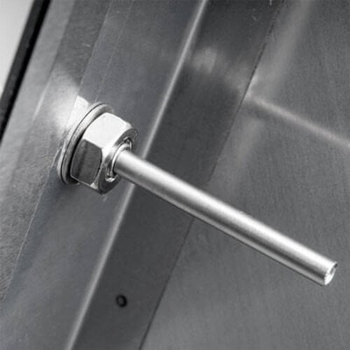 Stalgast Elektryczna płyta grillowa 4400 cm2, gładka, nastawna 8,1 kW