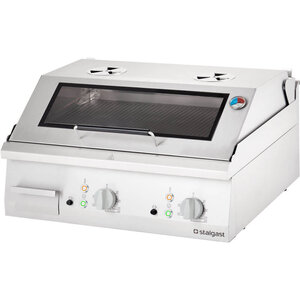 Stalgast Elektryczna płyta grillowa 4400 cm2, ryflowana, nastawna 8,1 kW Stalgast Elektryczna płyta grillowa 4400 cm2, ryflowana, nastawna 8,1 kW