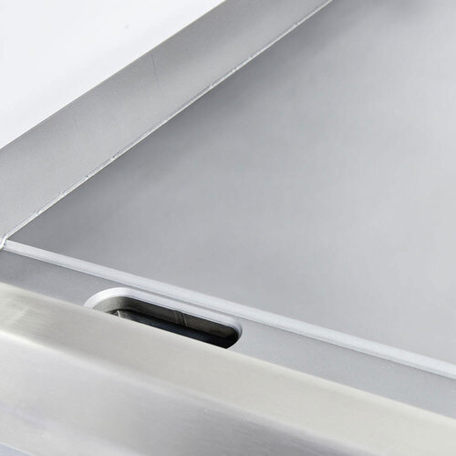 Stalgast Gazowa płyta grillowa 2200 cm2, gładka, stalowa, nastawna 6,5 kW Stalgast Gazowa płyta grillowa 2200 cm2, gładka, stalowa, nastawna 6,5 kW