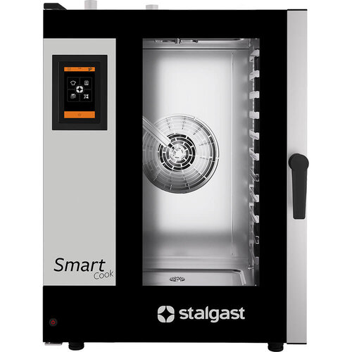 Stalgast Piec konwekcyjno-parowy 11x GN 2/1, gazowy, 28 kW z panelem dotykowym Stalgast Piec konwekcyjno-parowy 11x GN 2/1, gazowy, 28 kW z panelem dotykowym