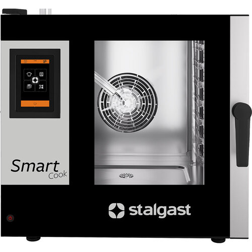 Stalgast Piec konwekcyjno-parowy 7x GN 2/1, elektryczny, 14.2 kW z panelem dotykowym Stalgast Piec konwekcyjno-parowy 7x GN 2/1, elektryczny, 14.2 kW z panelem dotykowym