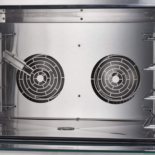 Stalgast Piec konwekcyjny z nawilżaniem 4x 600x400 mm lub GN 1/1 elektryczny, 6.3 kW ze sterowaniem elektronicznym