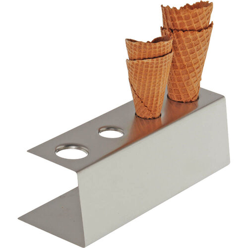 Stalgast Stojak na 4 wafle do lodów 2x Ø25 i 2x Ø30 mm Stalgast Stojak na 4 wafle do lodów 2x Ø25 i 2x Ø30 mm
