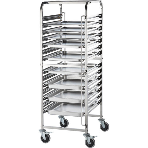 Stalgast Wózek do transportu pojemników i tac 14x 2/1 GN, 590x670x(h)1735 mm Stalgast Wózek do transportu pojemników i tac 14x 2/1 GN, 590x670x(h)1735 mm