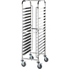 Stalgast Wyprzedaż - Wózek do transportu pojemników i tac 16x 1/1 GN, 470x620x(h)1735 mm