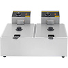 Gredil Frytkownica elektryczna 2-komorowa, nastawna 2x 5L, 6.4 kW