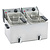 Roller Grill Frytkownica elektryczna 2-komorowa, nastawna 2x 8L, 7.2 kW z zimną strefą