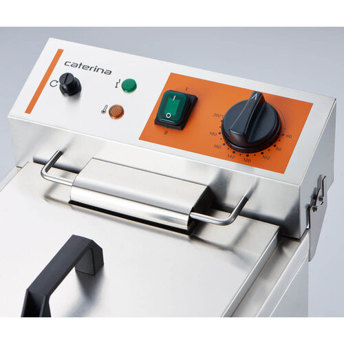 Caterina Frytkownica elektryczna nastawna 8L, 3 kW z zimną strefą Caterina Frytkownica elektryczna nastawna 8L, 3 kW z zimną strefą