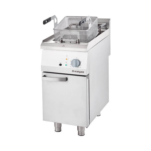 Stalgast Frytkownica elektryczna stacjonarna 15L, 15 kW z zimną strefą Stalgast Frytkownica elektryczna stacjonarna 15L, 15 kW z zimną strefą