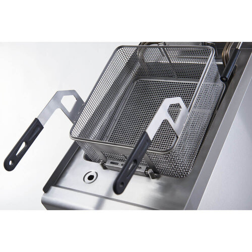 Stalgast Frytkownica elektryczna stacjonarna 15L, 15 kW z zimną strefą Stalgast Frytkownica elektryczna stacjonarna 15L, 15 kW z zimną strefą