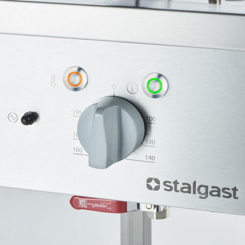 Stalgast Frytkownica elektryczna stacjonarna 10L, 9 kW z zimną strefą Stalgast Frytkownica elektryczna stacjonarna 10L, 9 kW z zimną strefą