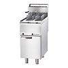 Stalgast Frytownica gazowa 2-komorowa, stacjonarna 2x 7L, 12 kW z zimną strefą Stalgast Frytownica gazowa 2-komorowa, stacjonarna 2x 7L, 12 kW z zimną strefą